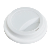 10 oz  Eco-Tumbler with White Silicone Lid